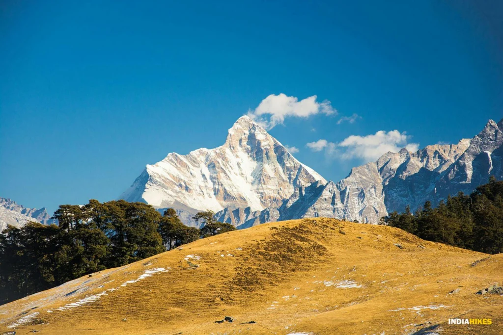 Nanda Devi View Point in Auli with panoramic Himalayan views — best places to visit in summer in India for peaceful mountain escapes.