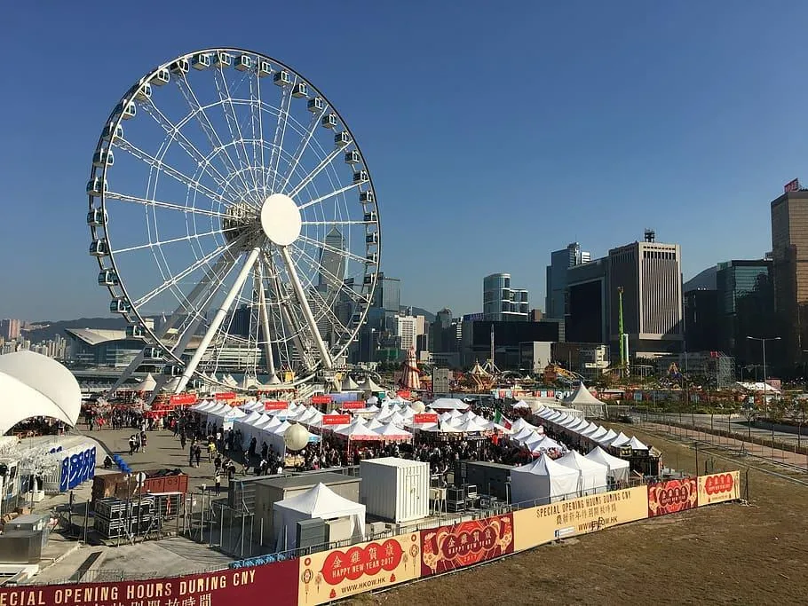 Hong Kong Observation Wheel & AIA Vitality Park - image