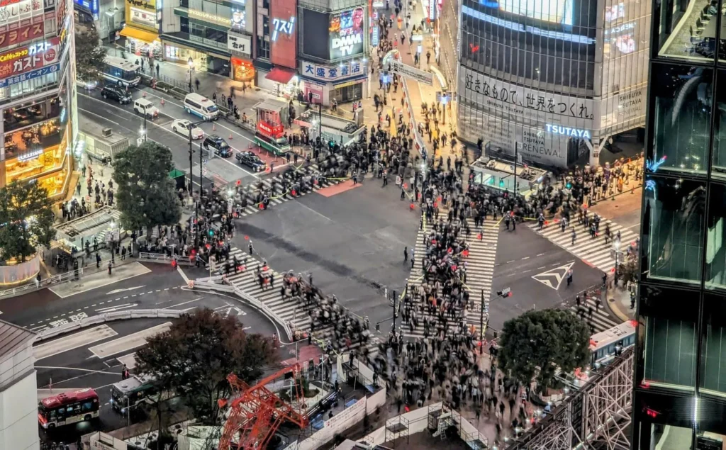 Shibuya Crossing – The World’s Busiest Pedestrian Intersection Shibuya Crossing – The World’s Busiest Pedestrian Intersection