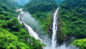 Monsoon transforms Western Ghats: lush, waterfalls