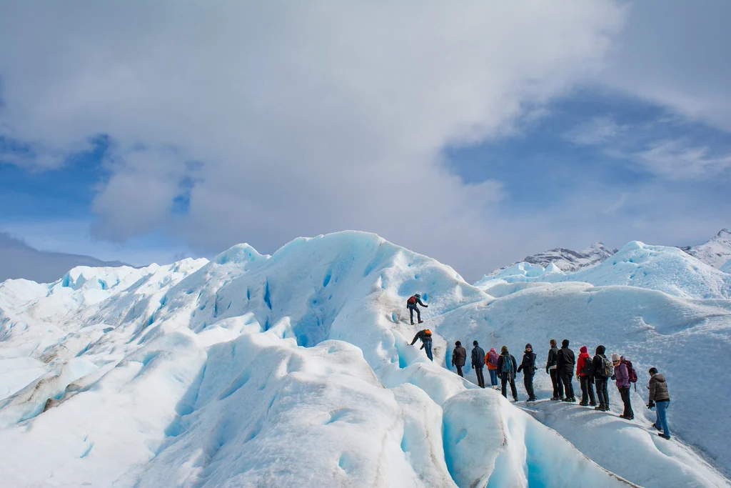 ice Waves: Trekking on Glaciers