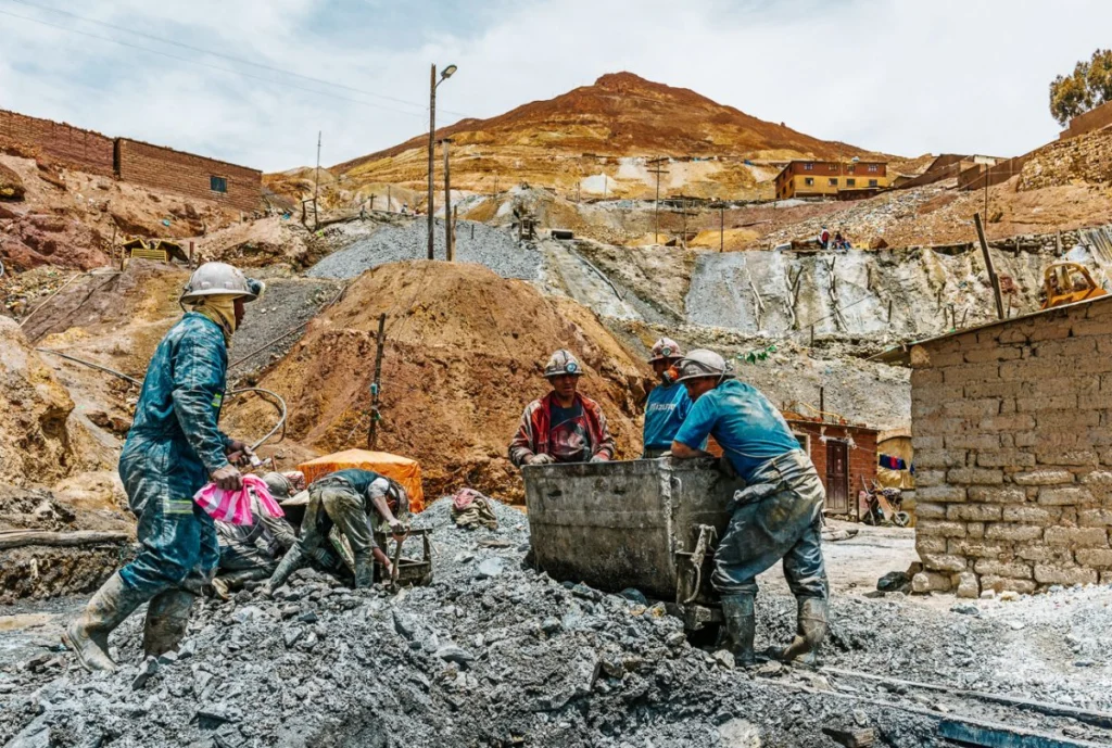 Entrance to the silver mines of Potosí — one of the most historical and sobering things to do in Bolivia.